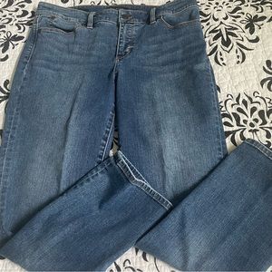 Talbots denim crops
